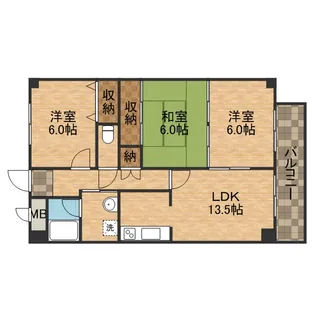 リシュ・パルテール【202号室】の間取り