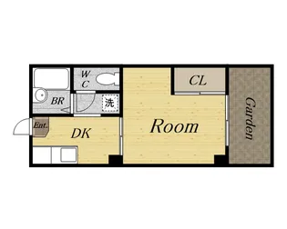 コスモハイツらん【2階】の間取り