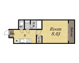 ダイワール宝塚【305号室】の間取り