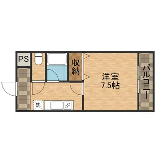 エディフィシオエスペランサ【2階】の間取り