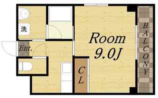 クライスコート【303号室】の間取り
