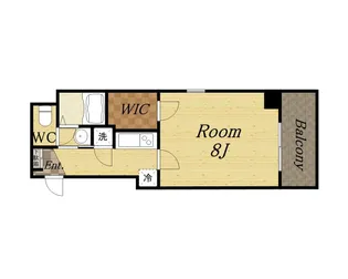 ビガーポリス 133 宝塚【5階】の間取り