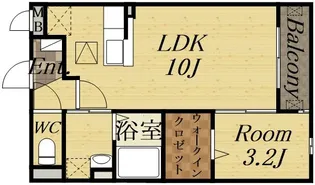 花水木 宝塚【1階】の間取り