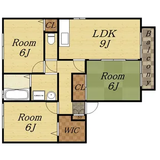 グリーンパレスⅠ【1階】の間取り