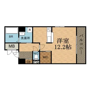 茜苑レジデンス【106号室】の間取り