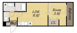 ALEGRIA逆瀬川【302号室】の間取り