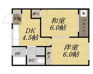 GRANPIA COURT桜ヶ丘【102号室】の間取り