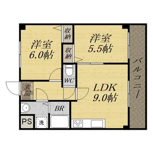 WINNER'S HOUSE【405号室】の間取り