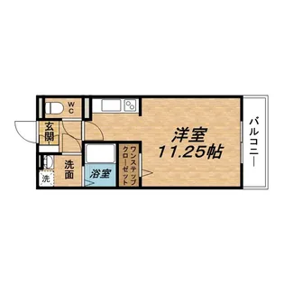 ボヌビー宝塚【1階】の間取り