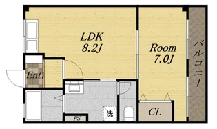 ハイツ77【2階】の間取り