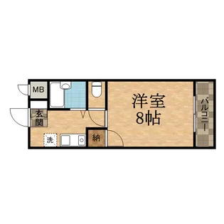 ピュアメゾンTANAKA【2階】の間取り