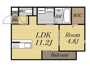 TourSoleil【302号室】の間取り