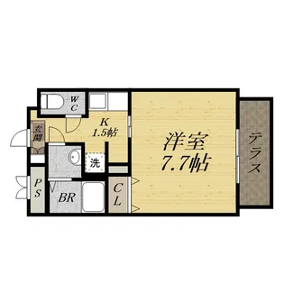 マイステージ逆瀬川【203号室】の間取り