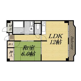 ファミールM【303号室】の間取り