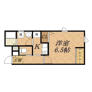 アジュール小花【302号室】の間取り