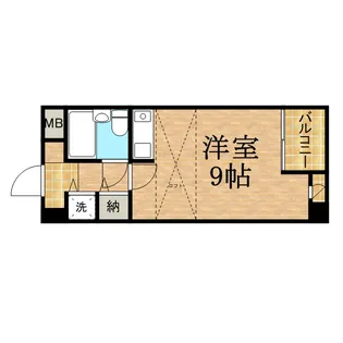 ロイヤルメゾン宝塚南【210号室】の間取り