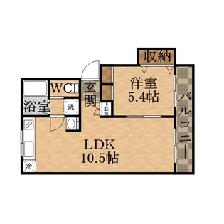 ハイツ77【C号室】の間取り