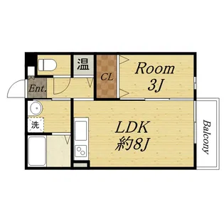 タウンコート高司【2階】の間取り
