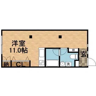 7STAYERS~セブンステイヤーズ~【1階】の間取り