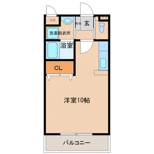 さくらマンション【102号室】の間取り