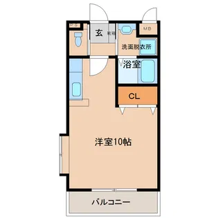 さくらマンション【103号室】の間取り