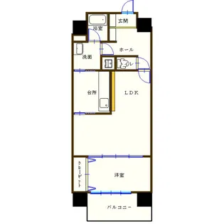 アルテマイスター【8階】の間取り