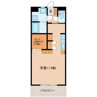 azure【1階】の間取り