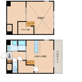 アルテマイスターヴィオラ【402号室】の間取り