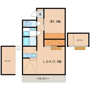 アルテマイスターカサミラ【5階】の間取り