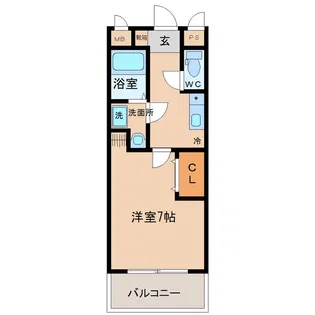 映光マンション【306号室】の間取り