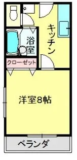 アニーコート【202号室】の間取り