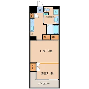 AKHD【4階】の間取り