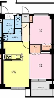 La Casa 光庵【2階】の間取り