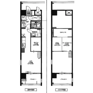 1Rの間取り画像
