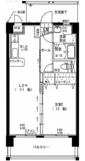 ララモア【502号室】の間取り