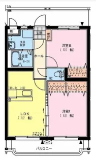 S・ASAGIRI【3階】の間取り