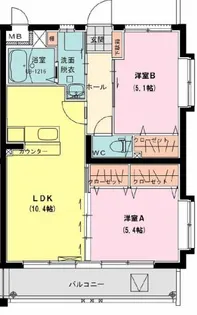イル・ソーレ1【4階】の間取り