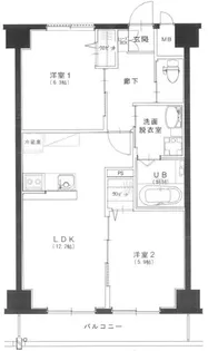 シーテラス【5階】の間取り