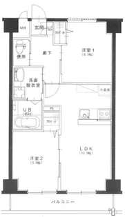 シーテラス【5階】の間取り