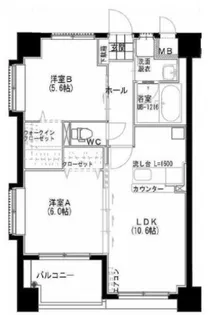 Brook's SquareⅡ【1階】の間取り