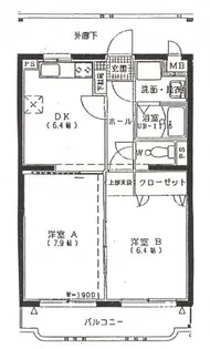 アンシャンテ・N【2階】の間取り