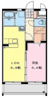 ヒカオプリンセスマンション【1階】の間取り