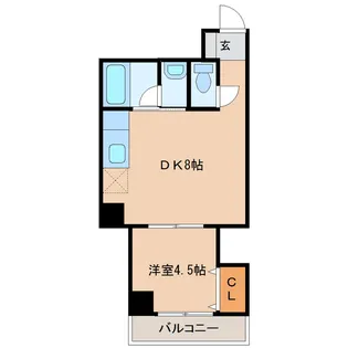 Raffine【305号室】の間取り