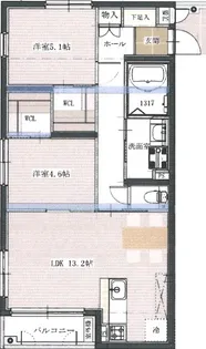 アルテマイスターレオ【1階】の間取り