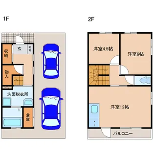 OHANA olu olu(オハナ オル オル)【101号室】の間取り