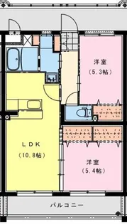 サン スカイ メゾン【1階】の間取り