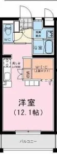 Maison de mauve(メゾンドゥモーブ)【2階】の間取り