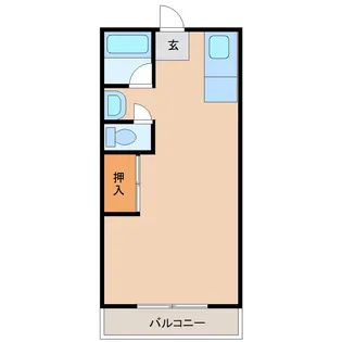 BLOC ASAHI【508号室】の間取り