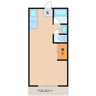 BLOC ASAHI【510号室】の間取り