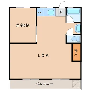 BLOC ASAHI【306号室】の間取り